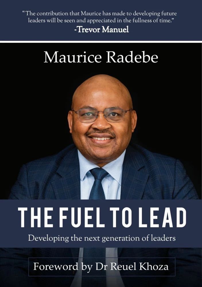 The Fuel To Lead Book Cover with author Maurice Radebe